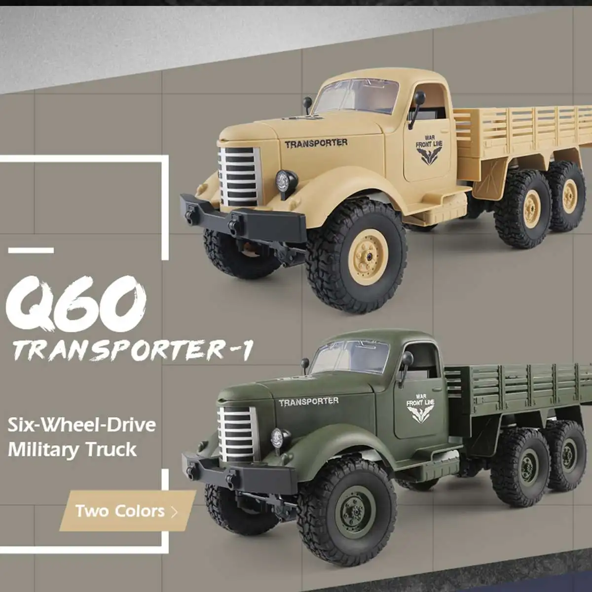 1/16 2,4G 6WD пульт дистанционного управления RC грузовик военный автомобиль Рок Гусеничный командный Коммуникационный автомобиль RTR игрушка авто армейские Грузовики Игрушки для мальчиков