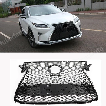 

1pcs For Lexus RX350 RX450H 2016-2019 Sport Style Black frame Front Bumper mesh Grill Grille Assembly Car accessories