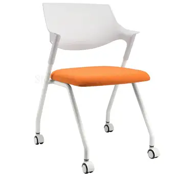 

Staff Training Chair Office News Chair Computer Chair Reception Reception Pulley Folding Chair Simple And Modern