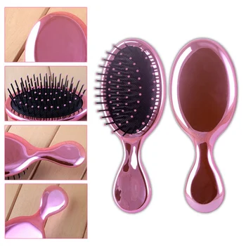 

Hair Comb Brush Salon New Detangling Kids Gentle Women Men Combs Bristles Handle Detangling Comb