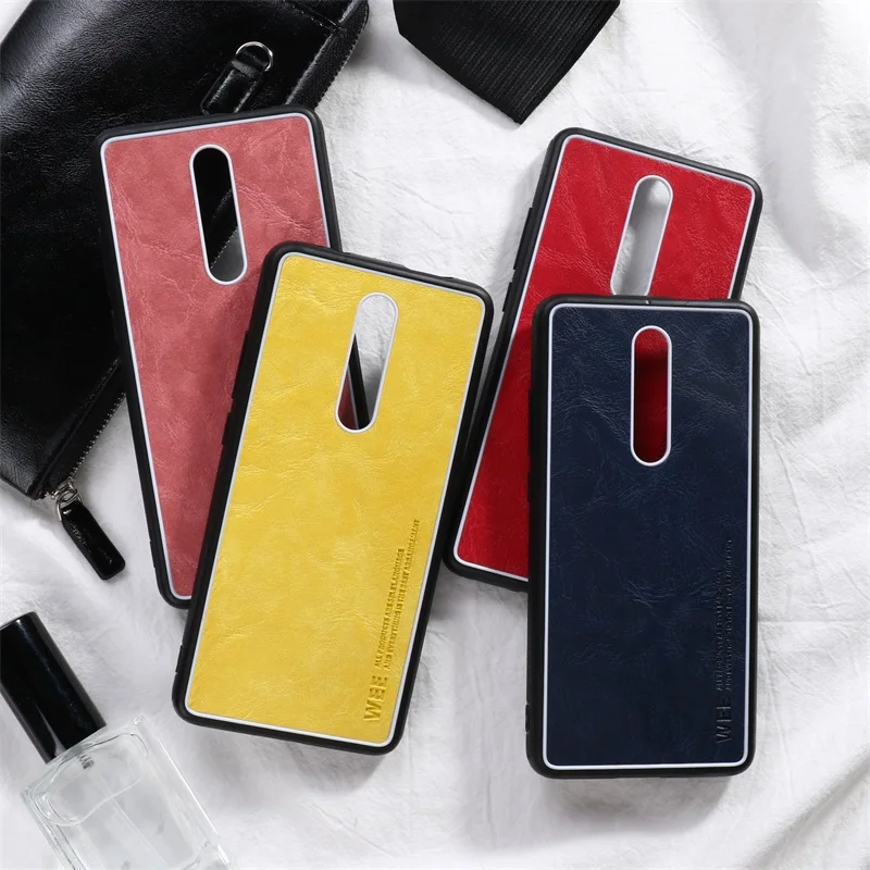 For Xiaomi Redmi K20 Case Luxury PU Leather Silicone Soft TPU Frame Back Cover Cases For Xiaomi mi 9T Pro Shockproof Fundas (3)