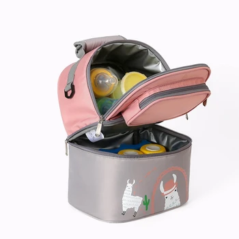 

Multipurpose Large Capacity Mother-baby Backpack Insulated Bag Milk Storage Breast Maternity Cooler Double Layer Food Carrier