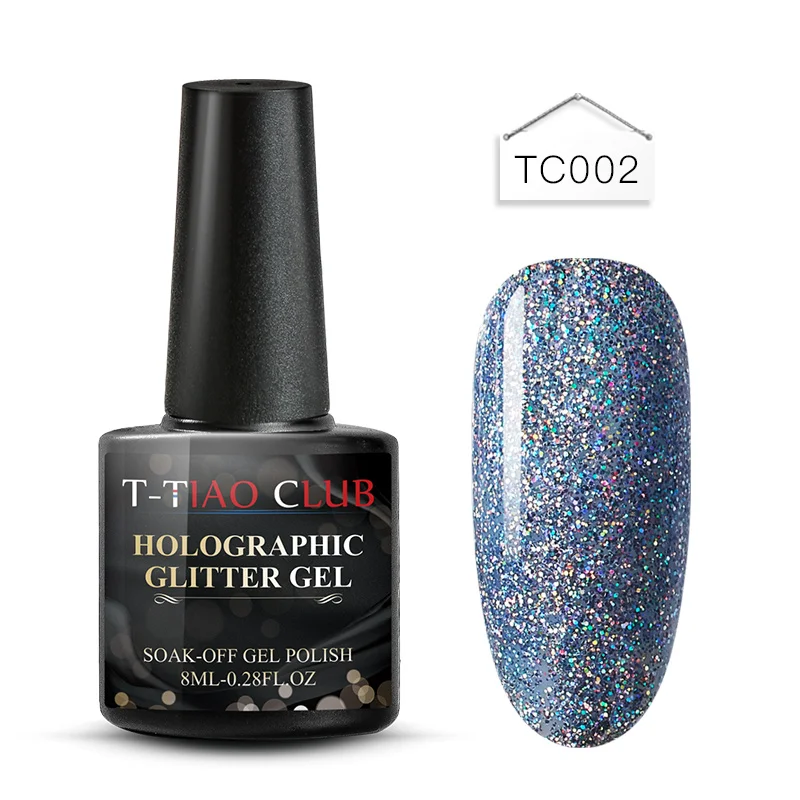 DS02944 T-TIAO клубный цветной УФ-гель для ногтей Матовый верхний слой Белый Черный База Полупостоянный УФ светодиодный маникюрный лак для ногтей - Цвет: DS02944