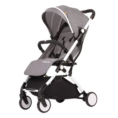 High landscape baby stroller light umbrella can sit and lying trolley folding portable buggy baby f