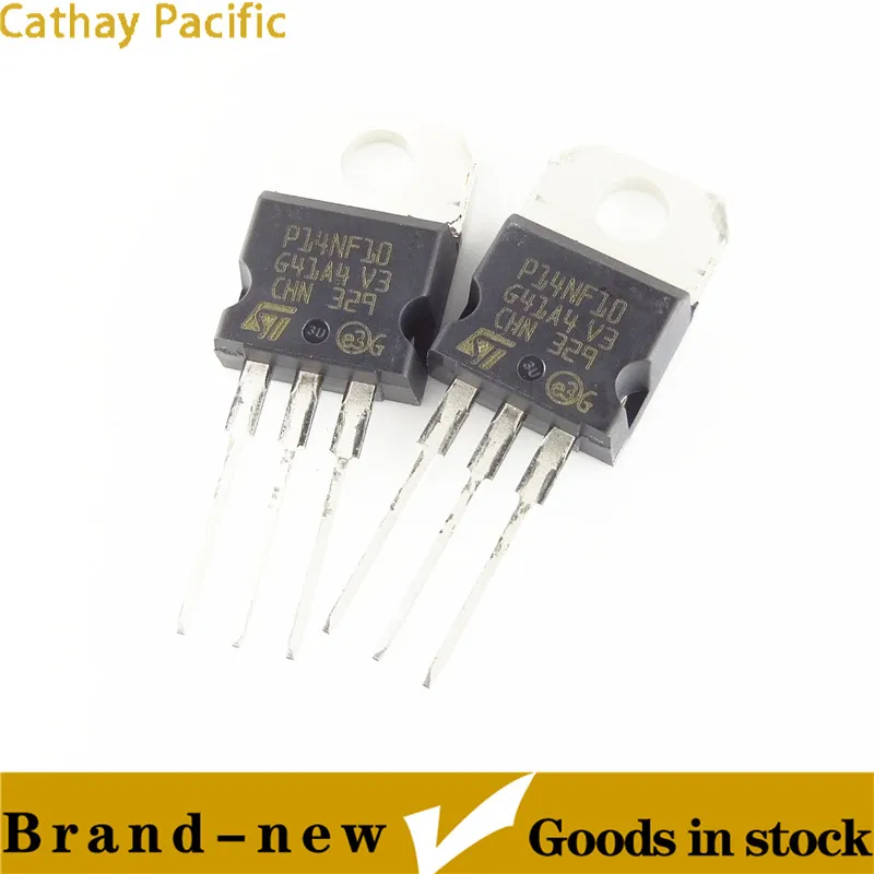 ТРАНЗИСТОР STP14NF10 TO-220 N-channel series MOSFET трафаретная печать P14NF10 | Электронные