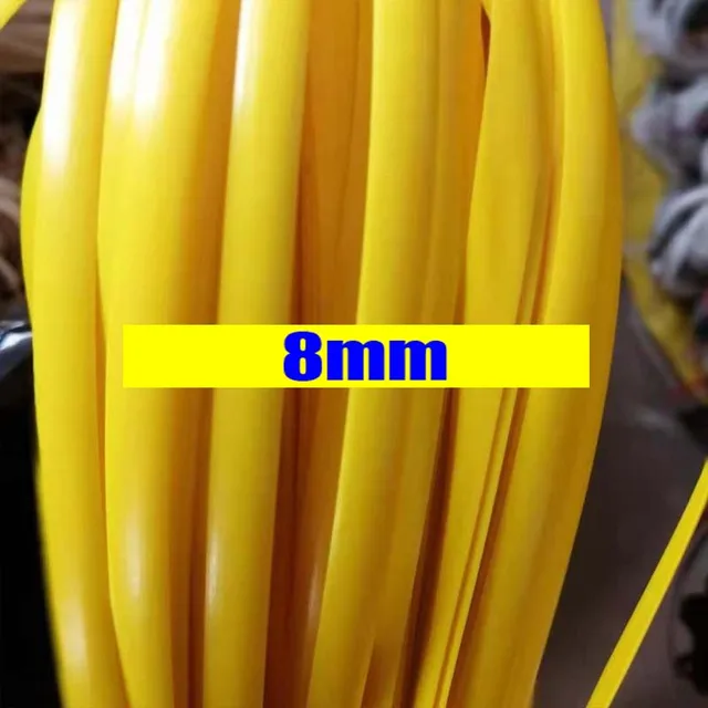 10 Meters PE Gradient Flat Synthetic Rattan Material Roll Handmade Weaving Rope Repair Furniture Bed Sofa Chair Table Basket 36