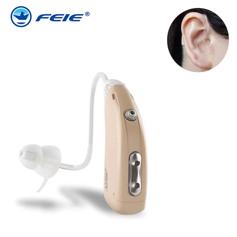 Feie Digital Rechargeable Hearing Aids Sound Amplifier for Hearing Loss Audifonos Hearing Aid for Elderly Deafness Severe S-318 2