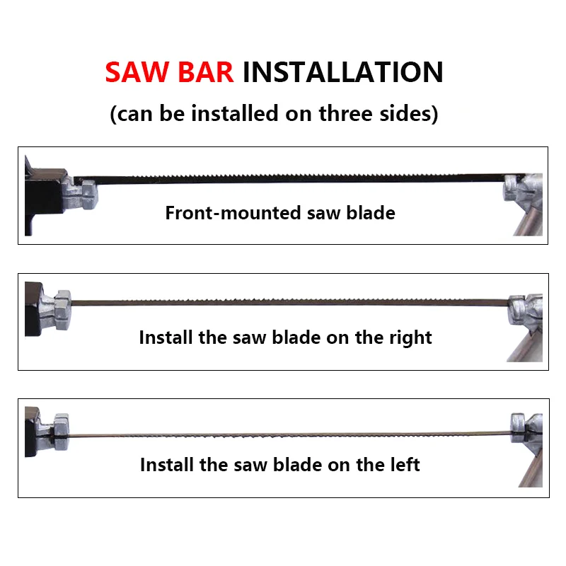 12in1Multi-Purpose Small Hacksaw Woodworking Tool Wood Mitre Saw Jig Saber  Mini Steel Saw Blade Sawing Set Kit With Toolbox
