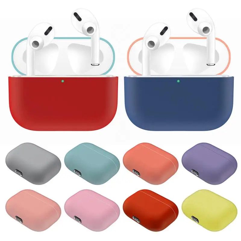 Силиконовый чехол для Airpods Pro беспроводных Bluetooth наушников pro зарядки |