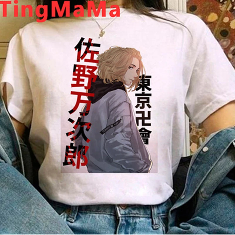 Короткая футболка za с японской мангой Токийский Мститель Hanemiya Mitsuya Takashi Harajuku bt21