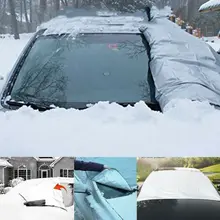 Новые поступления, чехол на лобовое стекло автомобиля, защита от снега и льда, чехол для хранения, магнитный брезент, мороз, чехлы