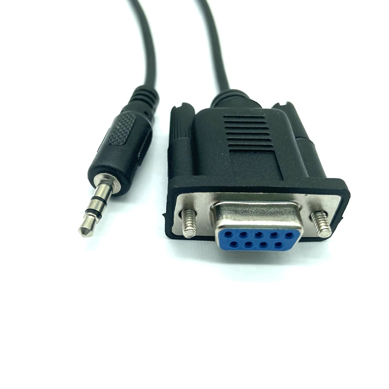 1 шт 9 PIN RS232 DB9 Женский до 3 5 мм 3P Мужской разъем адаптера безобрывный кабель 180 см