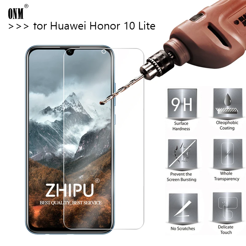 

25 Pcs Tempered Glass for Huawei Honor 10 Lite Screen Protector Phone Protective Screen Protector for Huawei Honor 10 Lite 6.21