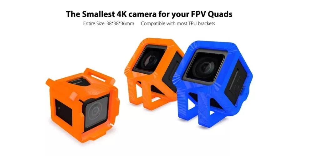 Новый стиль RunCam 5 12MP 56g самый маленький 4K Cam HD Запись 145 градусов NTSC/PAL 16:9/4:3