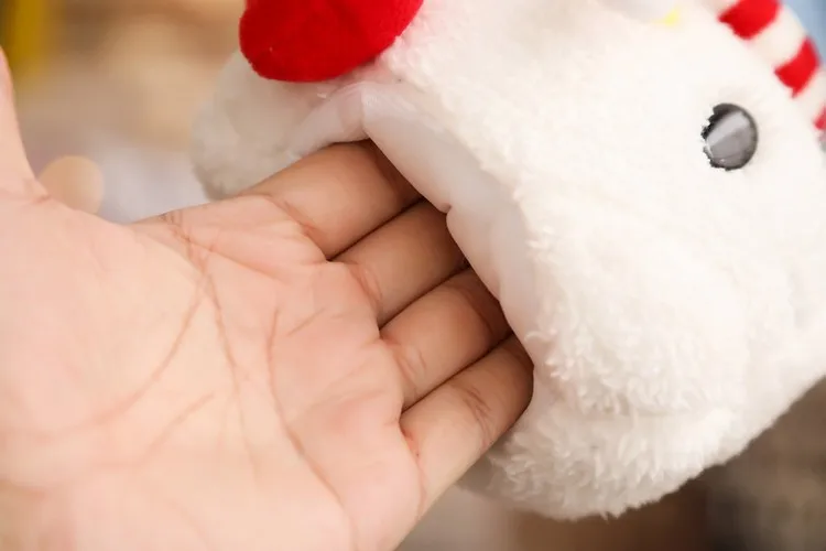 Милый шарф hello kitty пудинг собака кукла мягкая игрушка кулон маленький ролл одеяло подарок для девочек