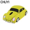 CHUYI-ratón inalámbrico de 2,4 Ghz con diseño de coche deportivo para niño, Mini ratón óptico USB para oficina, Kit de alfombrilla de ratón ► Foto 1/6