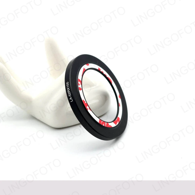 Фотокольцо адаптера алюминиевого фильтра для Sony RX100 RX100II RX100III RX100IV 52 мм|filter adapter