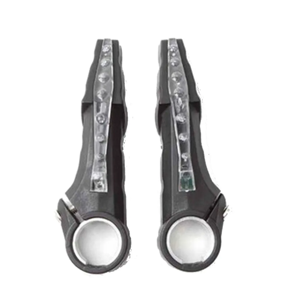 Комплект из 2 предметов гриппа ручки для велосипеды ручки указатель поворота светильник s Предупреждение светильник велосипед аксессуары светодиодный сигнальный светильник