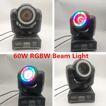 

10pcs / 60W Mini Moving Head Beam Light with Aperture RGBW Super Bright LED DJ dmx Control Spotlight DJ Bar Stage Lighting