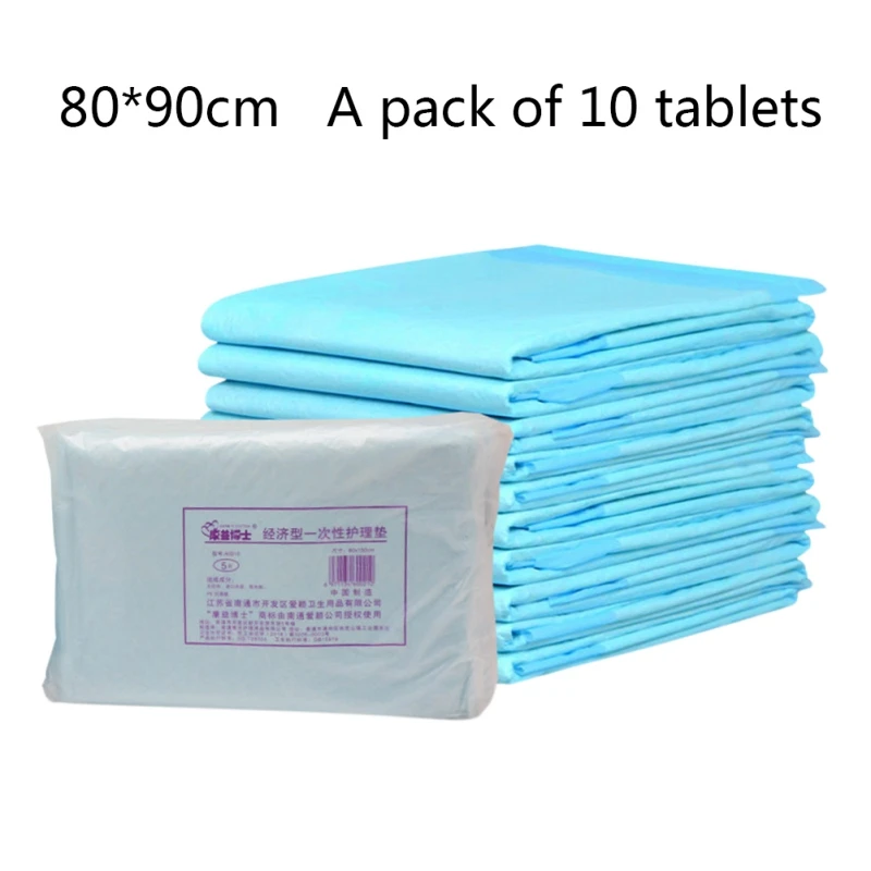

Disposable Underpads 31*35"(10 Tablets / Pack) Incontinence Pads, Bed Covers, Puppy Training Thick, Super Absorbent Protection