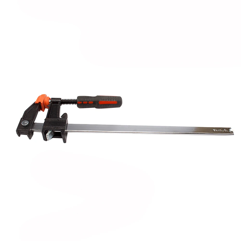 

Practical Clutch Durable Quick Ratchet Steel F Clamp Bar Clip Tool Wood Working Adjustable Hand DIY Anti Slip Portable