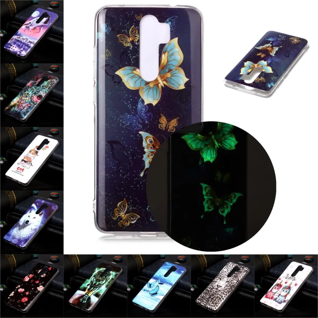 Sette Lupi Luminoso Tpu Shell Per Samsung S8 Half-Avvolto Casi Samsung Galaxy S6 Bordo S8 Più S20 S10 Ultra S5 S9 S10E S7 Cas