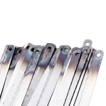 

Strong Teeth Sawing 50Pcs/set Length 309mm Carbon Steel Saw Blade Hacksaw Blade Wood Saw Blade for Woodworking DIY Hand Tool