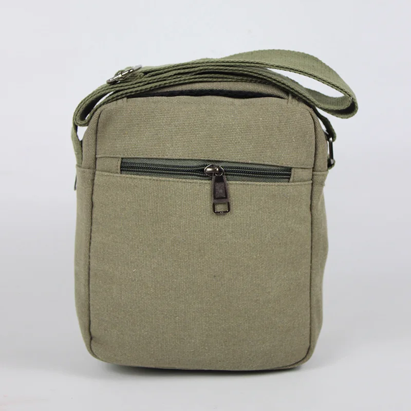 

2019 New Style Men Single-shoulder Canvas Bag Retro Casual Shoulder Bag Multi-functional Backpack