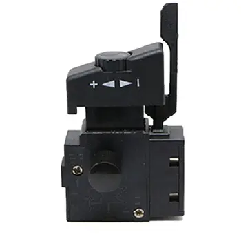 

Hand Drill Speed Switch 250V 6A Lock On Pushbutton Speed Control Trigger Switch
