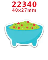 22340 30 шт мультфильм плоское украшение из смолы PR 22161 - Цвет: 22340