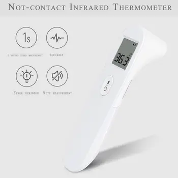

Electronic Thermometer Non-contact Infrared Human Ear Forehead Thermometer with LCD Display for Baby Child Adult In Stock #35