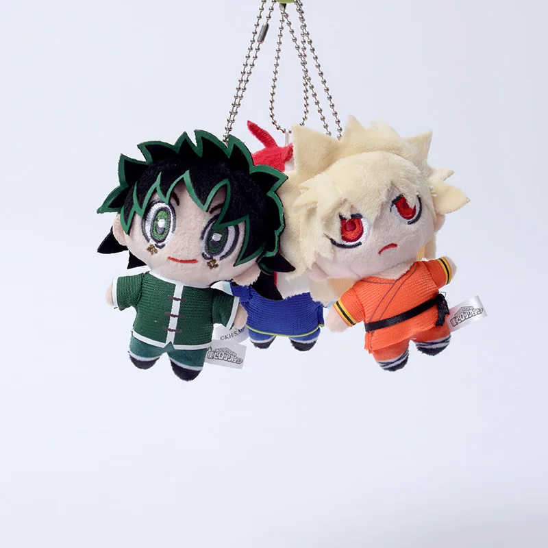 Аниме Мой герой Academy izku Bakugou Shouto плюшевый брелок Подвеска игрушка 10 см мягкие куклы подарок
