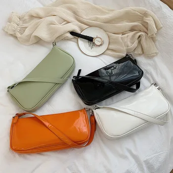 

New PU Leather Chain Design Crossbody Bags Women Small Chain Handbag Small Bag Hand Bag Ladies Designer Envelope Message Bags