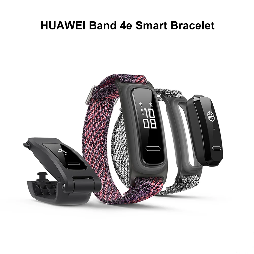 HUAWEI Band 4e Smart Bracelet Fitness Tracker Wristband Running Basketball Footwear Mode 5ATM Waterproof Men Women Smart Watch