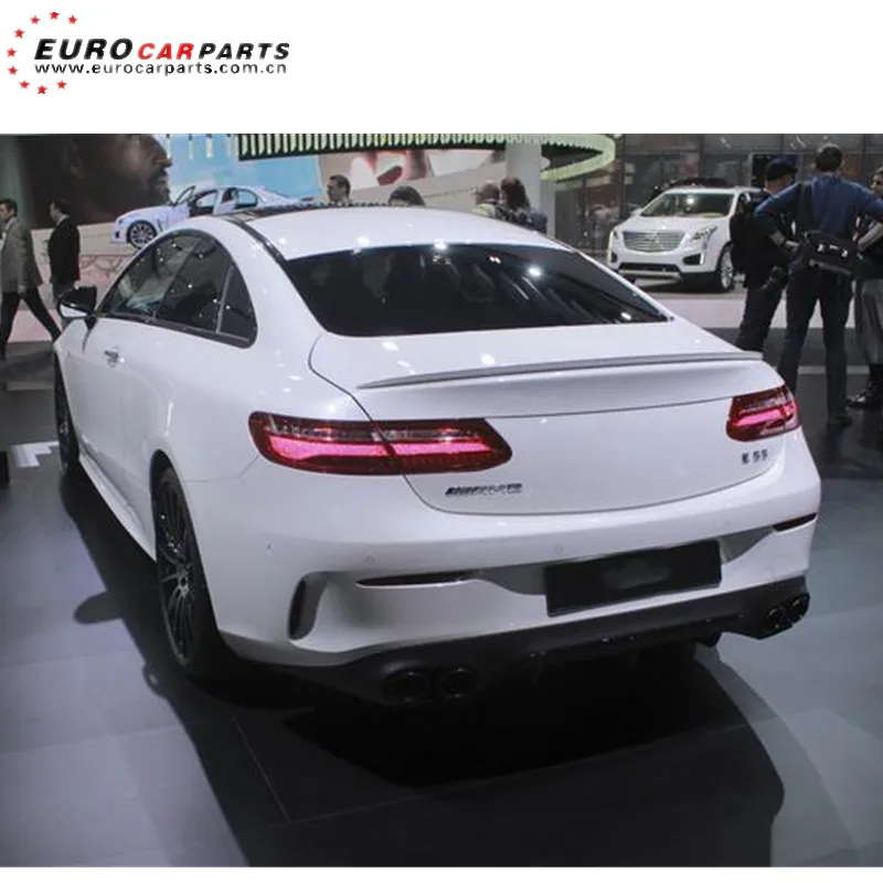 W213 coupe диффузор для E class 2018 2019Y sport to E53 стильный с выхлопными наконечниками|Обвесы|