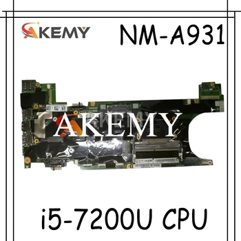 

Akemy NM-A931 Motherboard For Lenovo Thinkpad T470 NM-A931 Laotop Mainboard with i5-7200U CPU