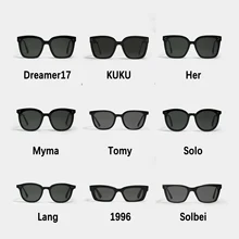 

2022 Luxury Fashion New Korea Gentle GM Sunglasses Lady men women Monster Acetate Polarized sunglasses UV400 With Original Case