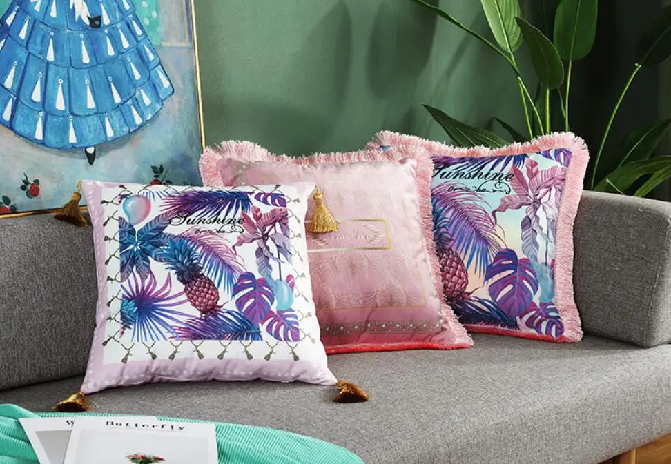 

Наволочка в нордическом стиле, мягкая замшевая декоративная наволочка для гостиной, дивана, кровати, эркера