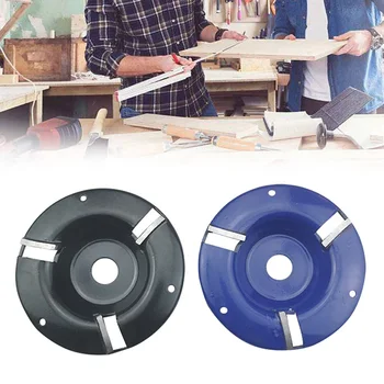 

Three Teeth Woodworking Turbo Tea Tray 10mm Bore Digging Wood Carving Disc Tool Tridentate Arc Milling Cutter HUG-Deals