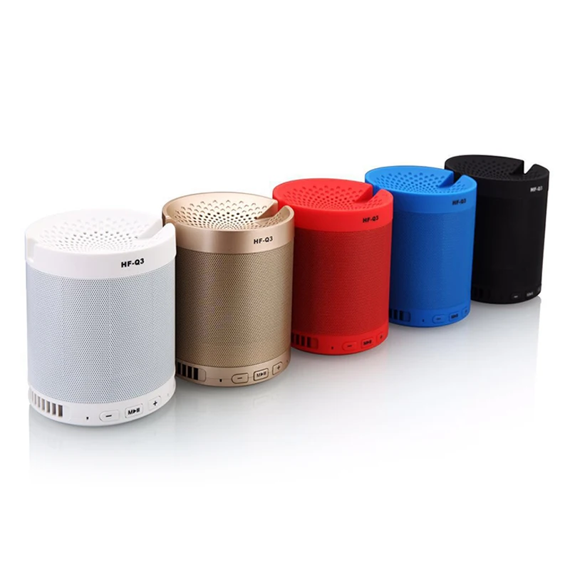 HF-Q3 многофункциональные pill колонки bluetooth с держателями для сотовых телефонов