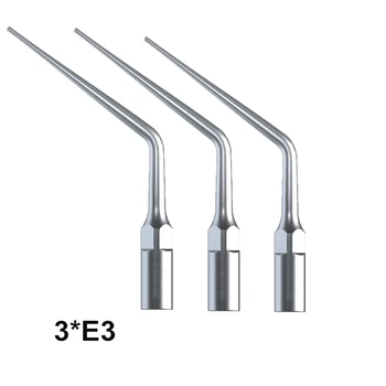 

3Pcs E3 Dental Tools Endo Tip For EMS and Woodpecker Ultrasonic Scaler Use To Intenerate the Filling Lateral Condenstation