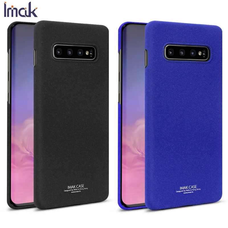 Imak Для samsung Galaxy S10 чехол задняя жесткая задняя крышка для samsung Galaxy S10 Матовые чехлы для телефонов оболочка Сумка