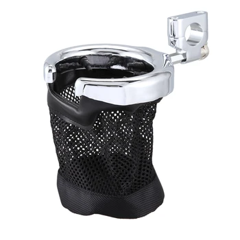 

General Motorcycle Handlebar Cup Holder Drink Basket Fits for Honda Kawasaki