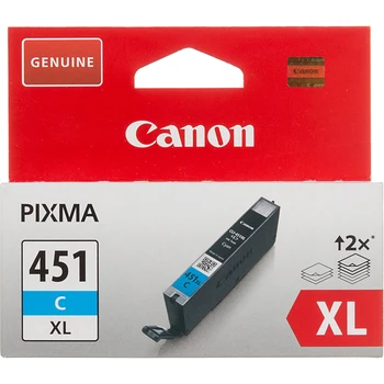 

Inkjet cartridge Canon CLI-451XLC 6473B001 blue for Canon Pixma iP7240/MG6340/MG5440
