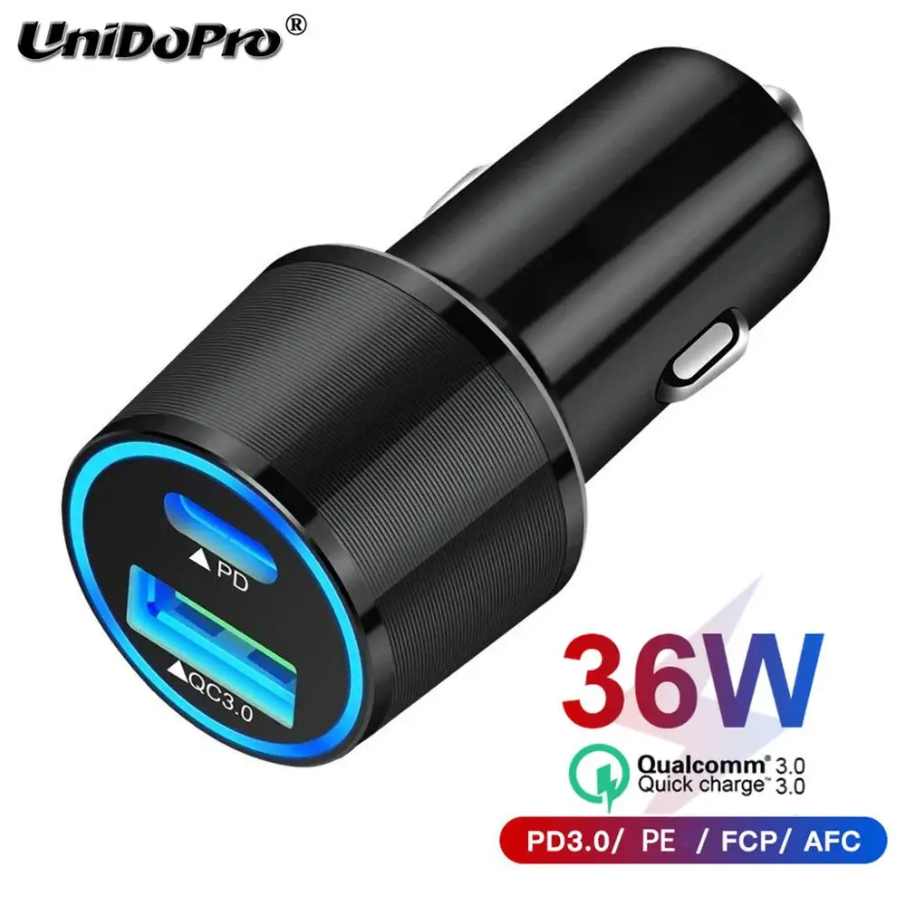 Usb type C PD автомобильное зарядное устройство для samsung S11 S11e S10 Plus Quick Charge 4,0 3,0 QC3.0 QC4.0 быстрое huawei SCP QC зарядное устройство для мобильного телефона