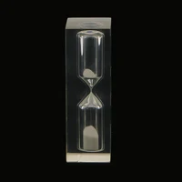 Acrylic Sand Clock Sandglass Hourglass Timer 3 Minute for Tea Cafe Kitchen Cook 1