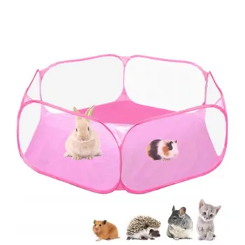 

Portable Pet Playpen Pop Open Pet tent Outdoor Small Animal Cage Fence for Dog House Cage Playground Easy Operation Supplies