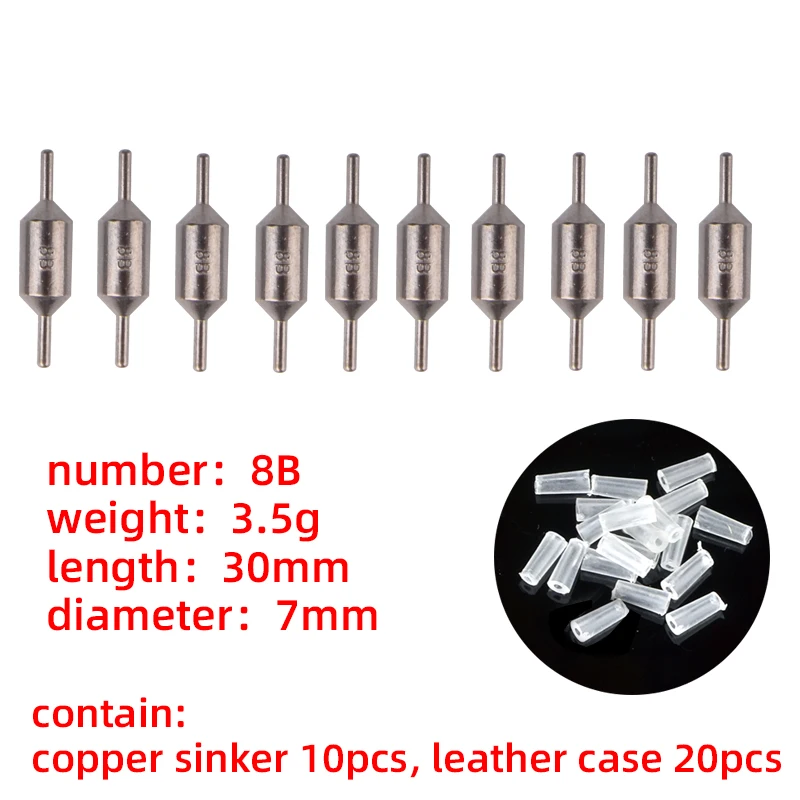 Szybkie łowienie ryb w owalnym kształcie waga Split Shot tonący przynęta sprzęt wędkarski miedź Sinker tratwa koraliki wędkarskie Luya wysokiej jakości