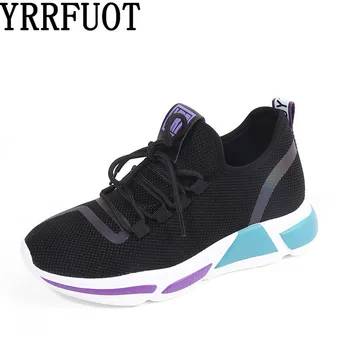 

Sneakers For Women's Shoes Flyknit Brand Air Mesh Woman Casual Fashion Sneaker Zapatillas Hombre Zapatos Leopardo Mujer