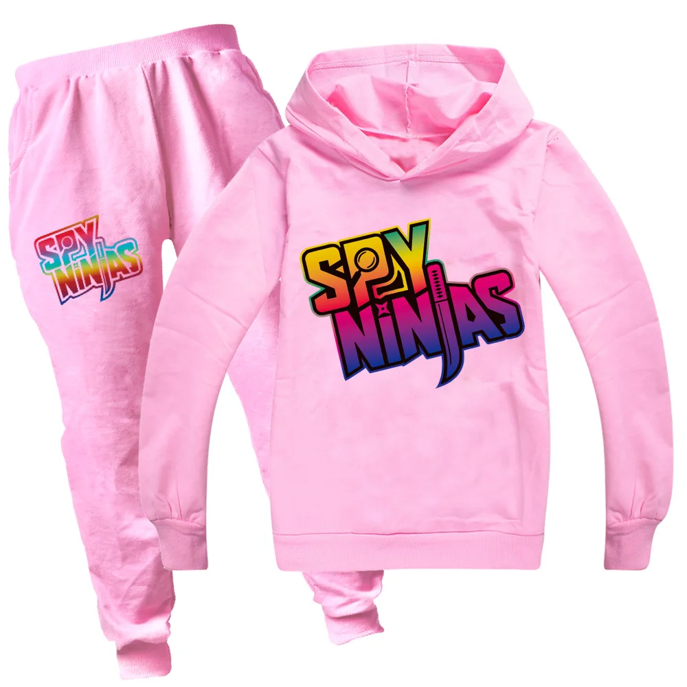 

Spy Ninjas Fall Clothes Children Tracksuit Kids Clothing Sets Baby Girls Fashion Sports Suits Hoodies Sweatshirts+Pants 2 Pcs